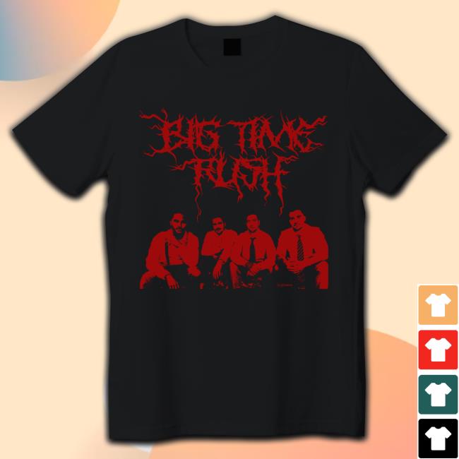 Big Time Rush Metal Band Crewneck Sweatshirt