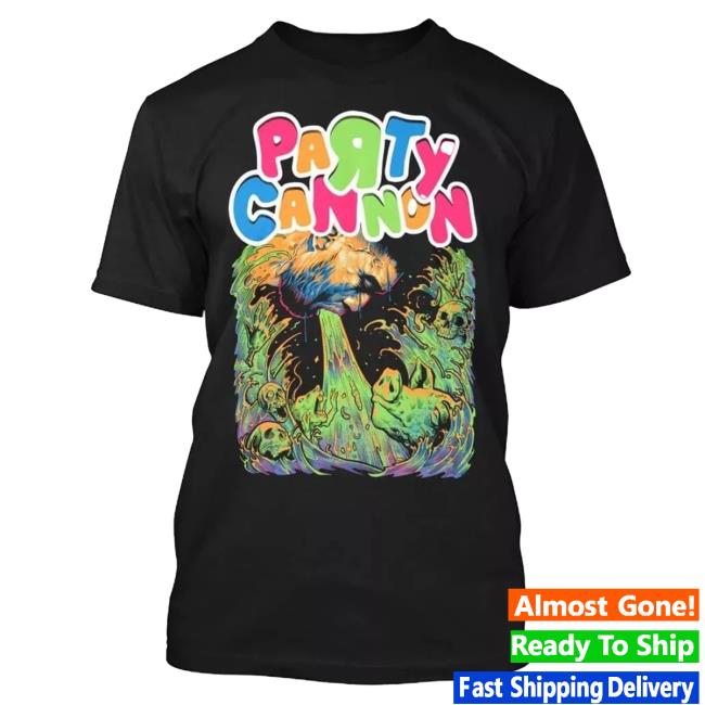 Official Indie Merch Store Shop Party Cannon Volume Of Vomit - Shirt IndieMerchStore