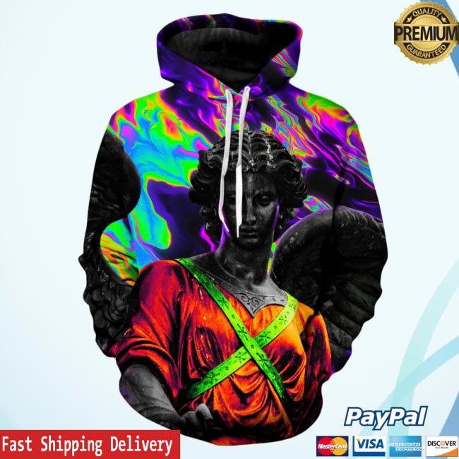 Official Iedm Clothing Rave Angel Unisex Shirt New 3D All Over Print