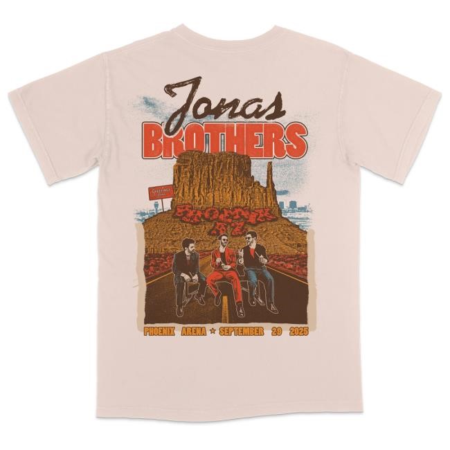 Official Jonas Brothers Merch Store Shop Greetings From Your Hometown - Phoenix, AZ Shirt JonasBrothers