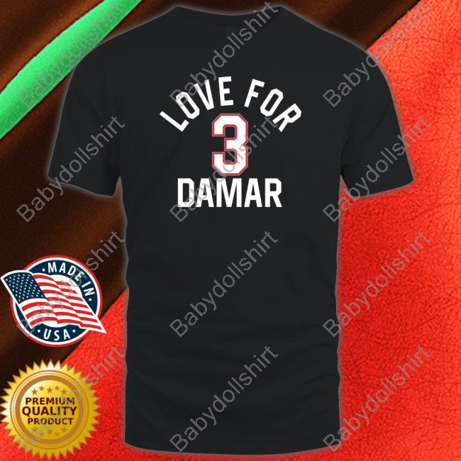 Tracy Wolfson Official Love For 3 Damar Long Sleeve Damar Hamlin