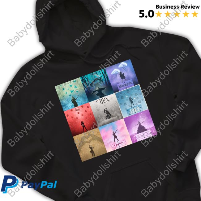 Taylor Swift Eras Tour Silhouette Poster Shirt 2024