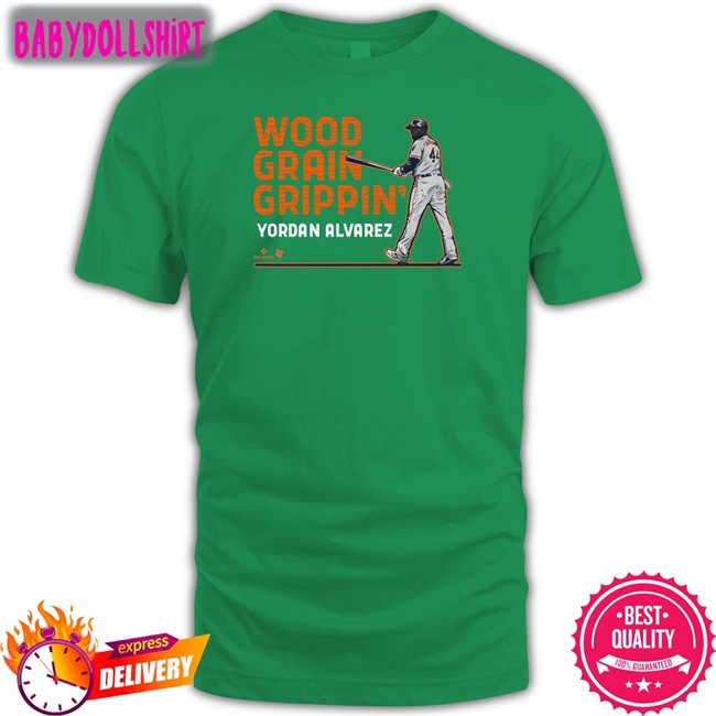 Wood Grain Grippin Yordan Alvarez T Shirt