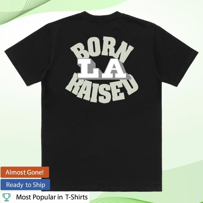 Official Born X Raised Merch Store Shop Bad Times Rocker Shirts: Black BornxRaised