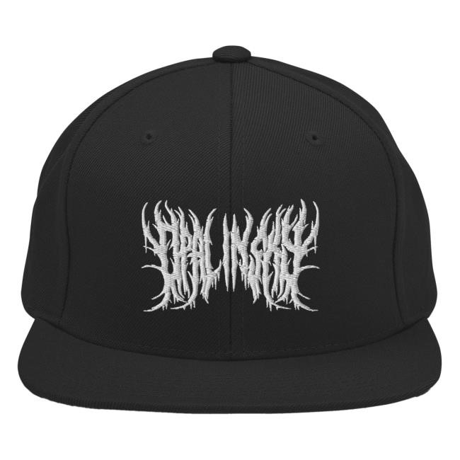 Official Opal In Sky "Deathcore" Embroidered Snapback Hat