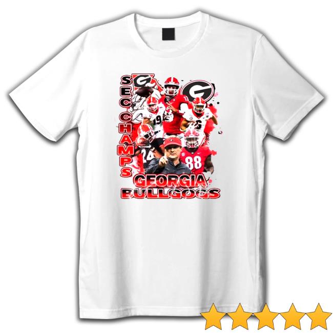 Georgia Bulldogs Sec Champs Georgia 2022 Tee Shirt