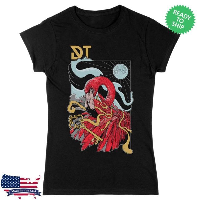Official Dark Tranquillity Flamingo Girlie Top Shirt