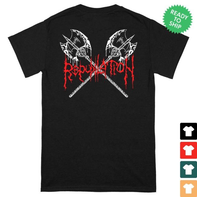 Official Reality Fade Merch Store Repudilation 'Purging Of Impurity' T Shirt
