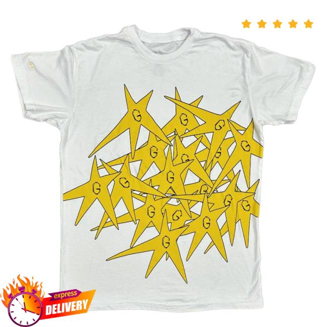 Official Gracie Abrams Merch G Yellow Star Splatter Shirts