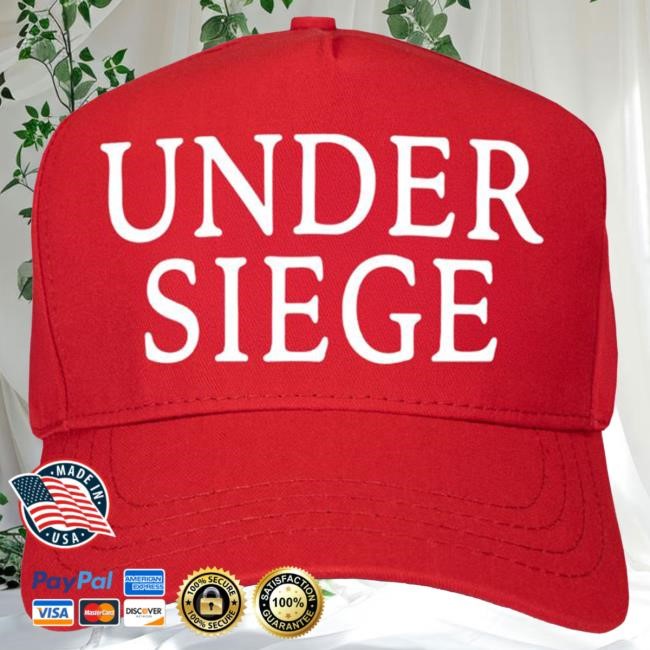 Official Donald Trump Merch Shop Under Siege Hat Red Trump Store