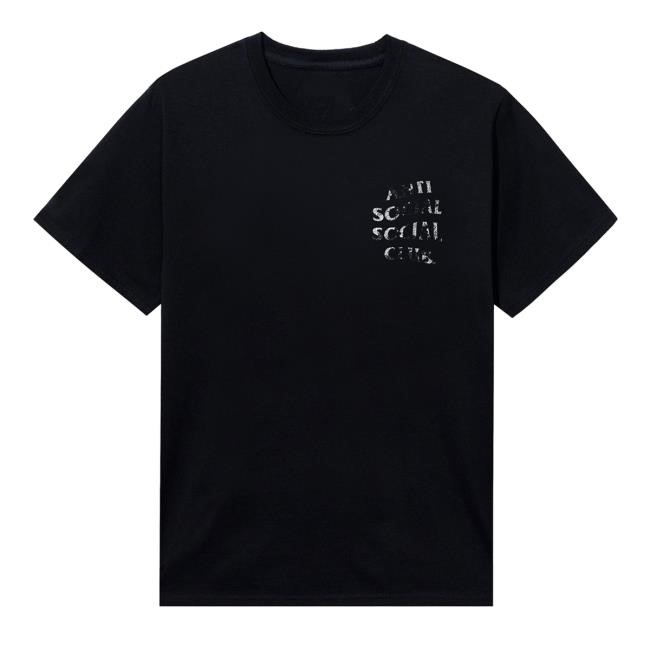 Anti Social Social Club Official Merch Store Thrashed Logo Flip Shirt New Anti Social Social Club Clothing Shop Anti Social Social Club Apparel