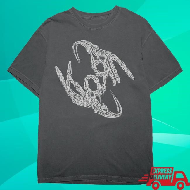 Official Korn Merch Store Korn Bone Hands Logo Hot Shirt