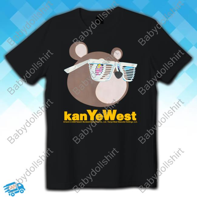 Kanye West Graduation 2007 Mirrored Bear T-Shirt