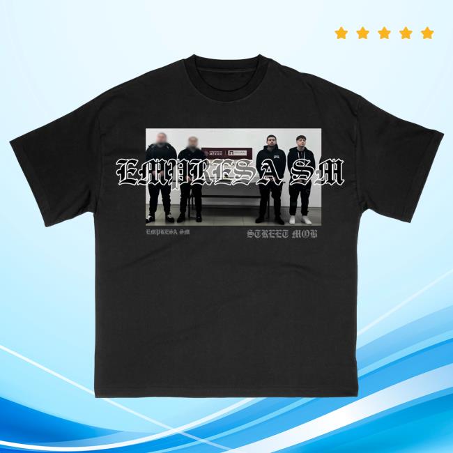 Official Street Mob Records Empressa Sm - Black Tshirt