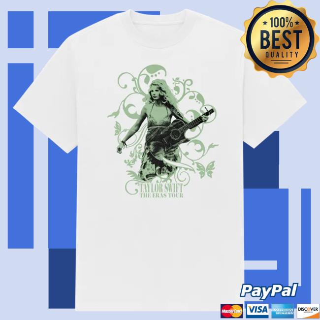 Official Spotify Merch Store Taylor Swift The Eras Tour Self-Titled Album Shirt New TaylorSwift Shop