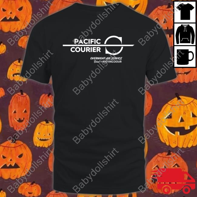 Pacific Courier Overnight Aire Service Hoodie Shirt LASTEXITshirts