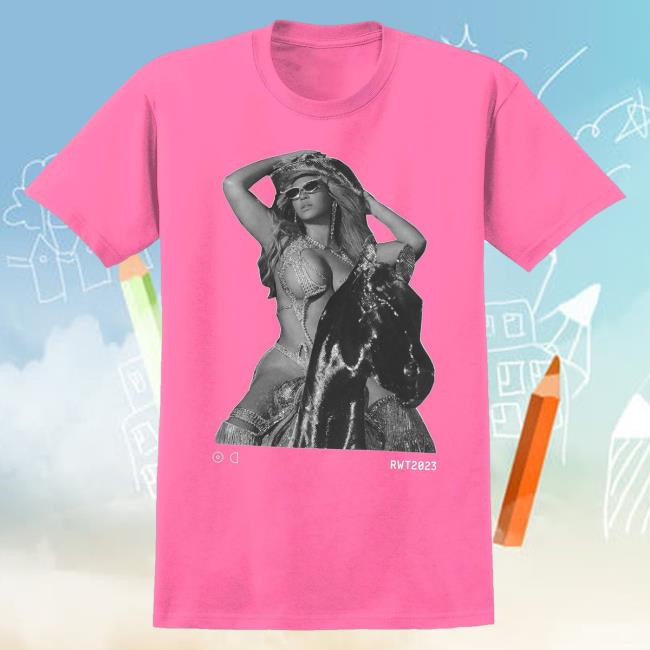 Official Beyoncé Official World Tour Merch Renaissance Pink T Shirt Beyonce