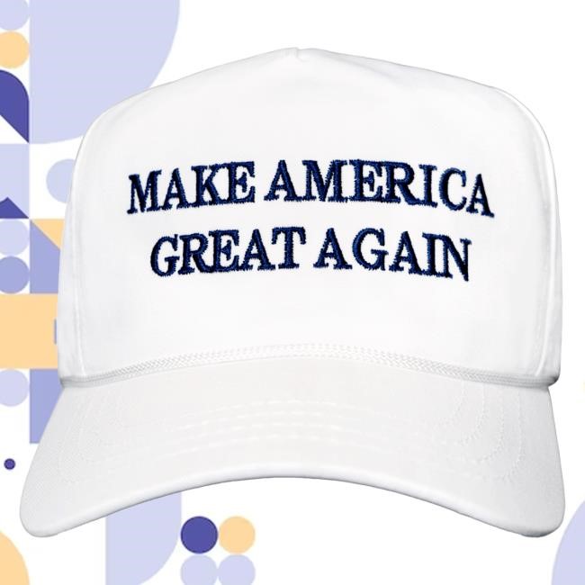 Official Donald Trump Merch Store Donald Trump Maga Hat - White Donald Trump Apparel Clothing Shop DonaldTrump