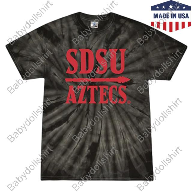 Official The Sdsu Nil aztecs Tie Dye Tee