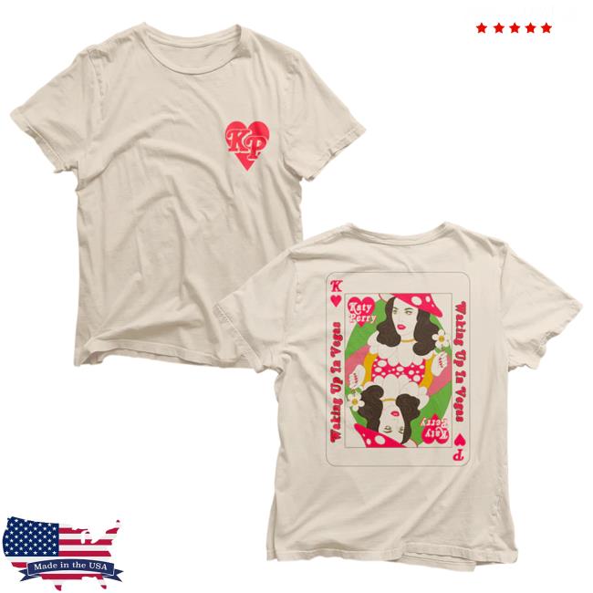 Official Katy Perry Merch Store Katy Perry Katy Poker Tees KatyPerry