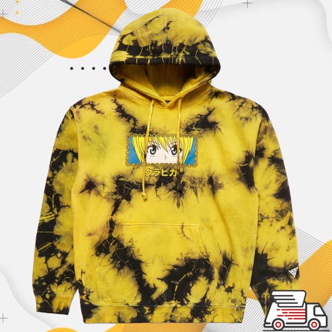 Official Hypland Clothing Merch Store Hypland Hxh Kurapika Eyes Tie Dye Crew neck (Tie Dye)
