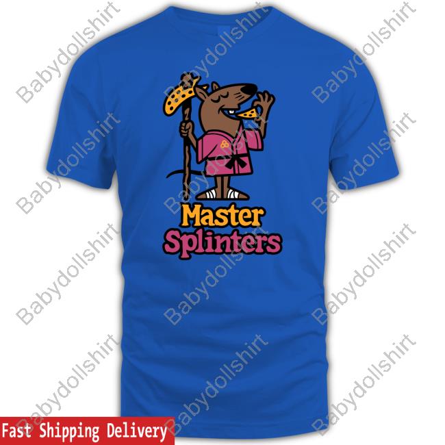 Master Splinters Pizza T Shirt