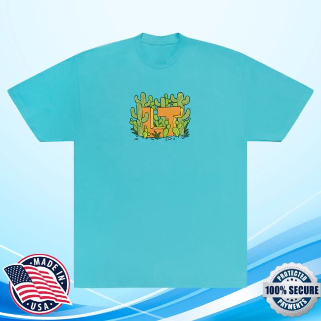 Official Sturniolo Triplets Merch Let's Trip Cactus Long Sleeve Teal SturnioloTriplets Clothing Shop Sturnioloclothing