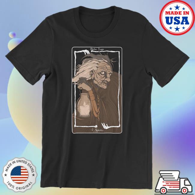Official Drawfee Merch Store Dftba Spirits Tarot Baba Yaga Popover Shirt