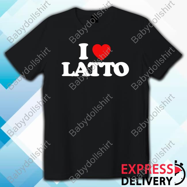Official Amazon Big Latto I Love Latto Shirts