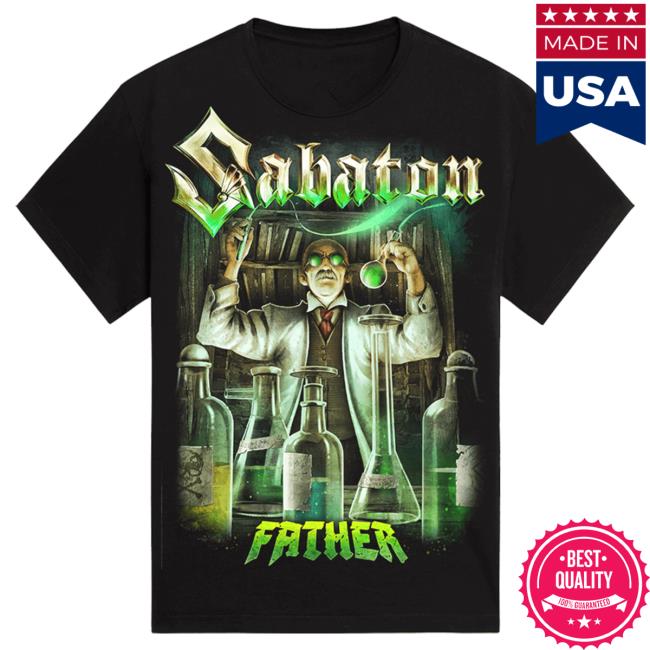 Official Sabaton Merch Store Sabaton Father Of Life And Death T Shirt Sabaton Shop