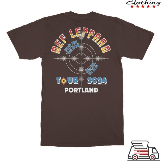 Portland, OR 2024 Tour New T-Shirt - Def Leppard Official Store