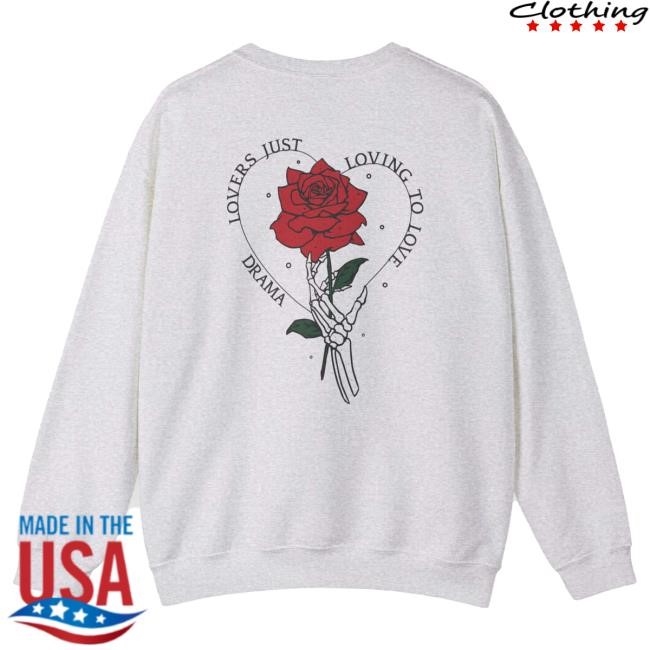 Official Drama Merch Store Lovers Crewneck