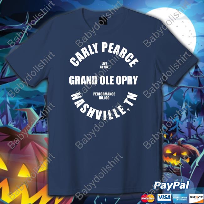 Official Carly Pearce Opry Exclusive 100Th Show Circle Shirt