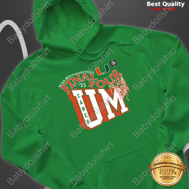 Official Ncaa Miami Hurricanes 2023 Final Four Local Tee Shirt