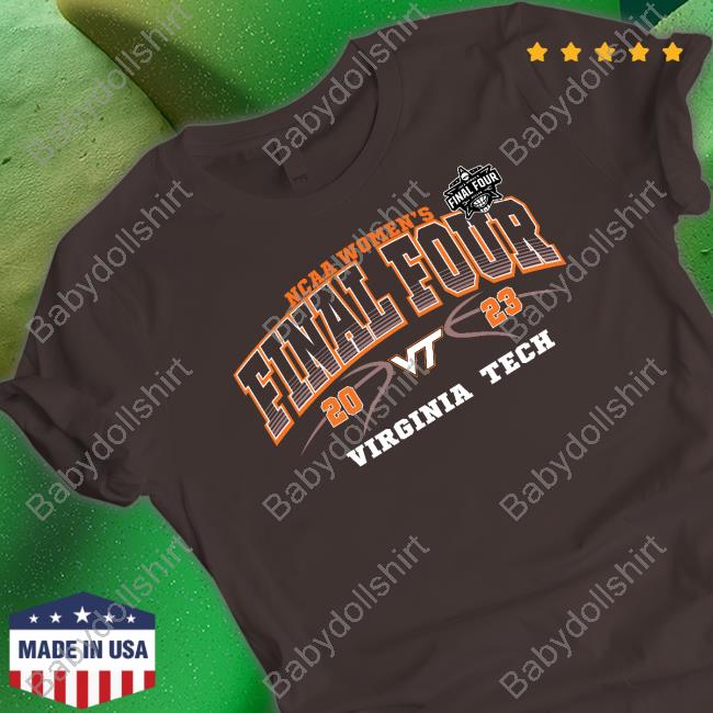 Official Virginia Tech Hokies 2023 Final Four T-Shirt