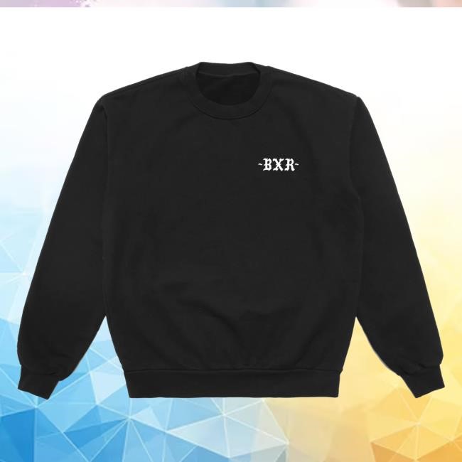 Official Born X Raised Merch Store Shop Unconditional Love Sweatshirt: Black BornXRaised