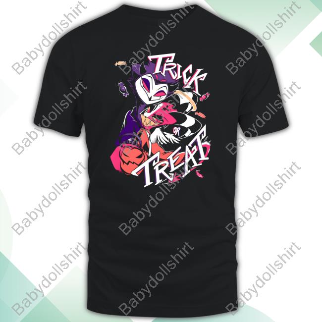 Shark Robot Store Stolas + Blitz TRICK OR TREAT Crewneck Sweatshirt