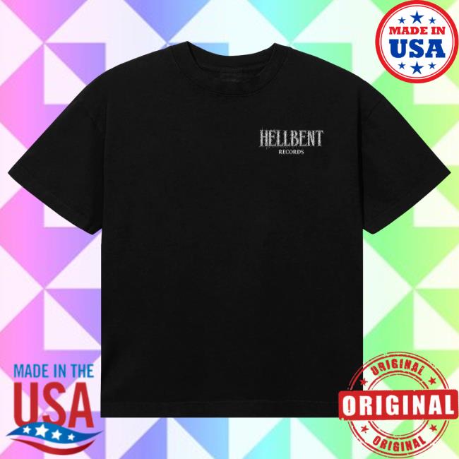Official Hellbent Records Merch Shop Spiked Chrome Logo Long Sleeve Tee