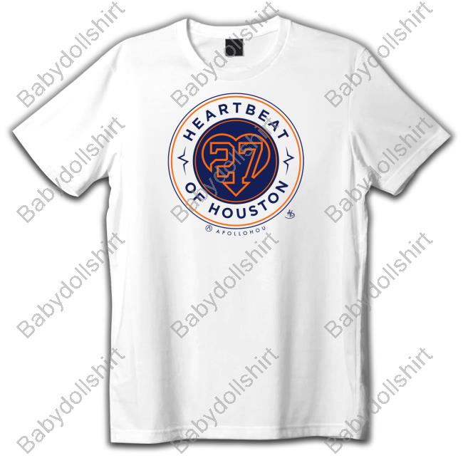 Apollohou Store The Heartbeat Of Houston Hoodie