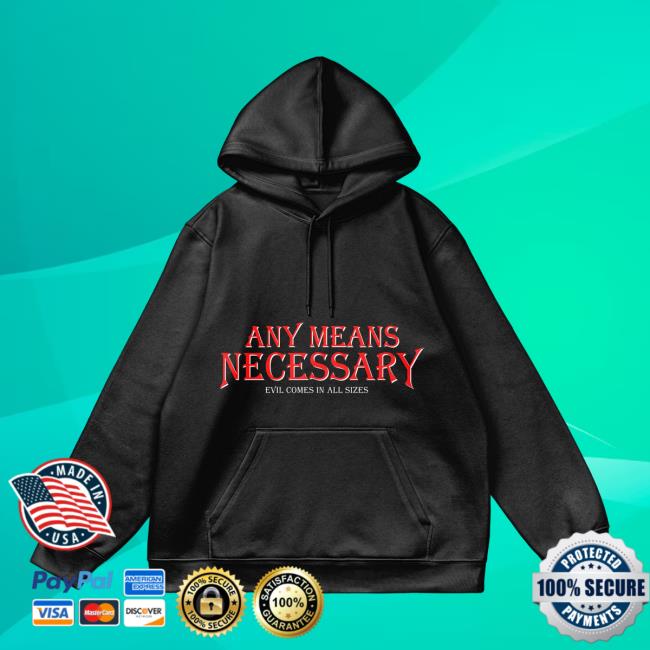 Any Means Necessary Clothing Puppet Master Sweatshirts Black