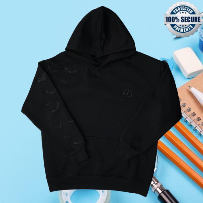 Official Danny Phantom Exe Phantom Sleeve Tattoo Oversized Pullover Hoodie Danny PhantomExe