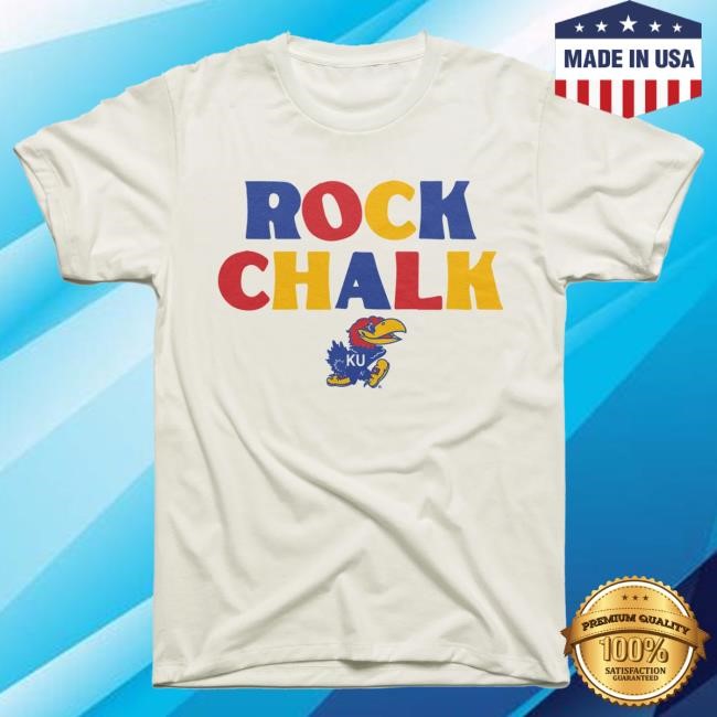 Charliehustle Kansas Rock Chalk Tee Shirt