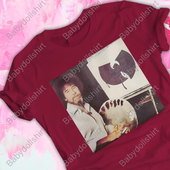 Wu Tang X Bob Ross T-Shirt Wu Ross T-Shirt