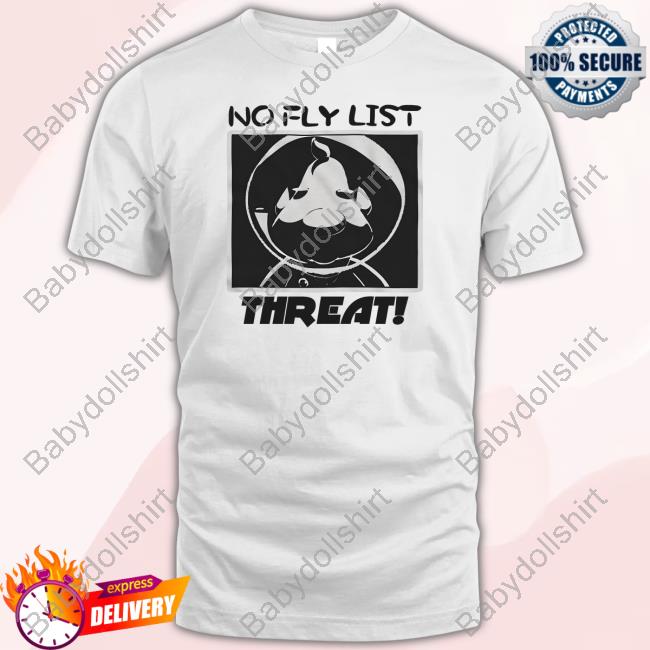 Theeggdrop Merch Bastard Jumpscare No Fly List Threat Crewneck Sweatshirt