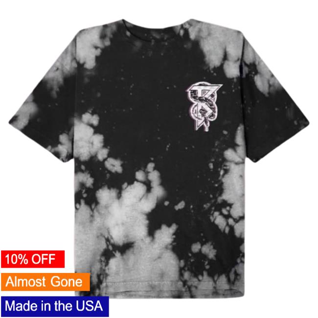 Official Beartooth Merch Beartooth Grey Below Dye T Shirt
