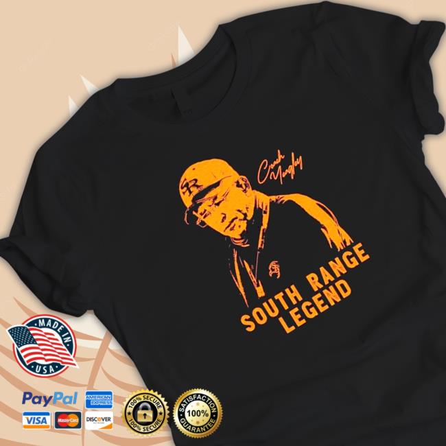 Official Coach Yeagley South Range Legend signatures Hoodie