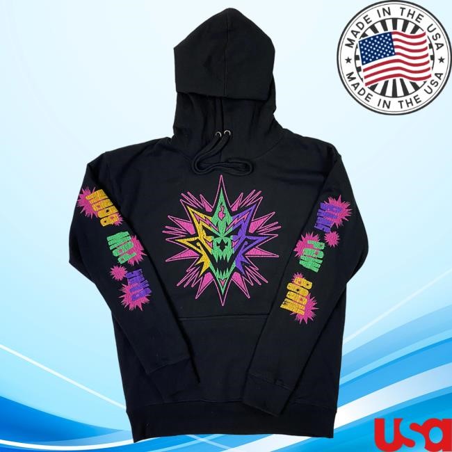 Official Icp Merch Clothing Store Insane Clown Posse "Bang! Pow! Boom!" Hooded Sweatshirt