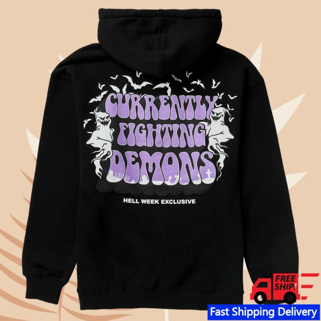 Official Sam And Colby Merch Store Shopxplr Fighting Demons Hw Hoodies Black Shop Xplr SamAndColby
