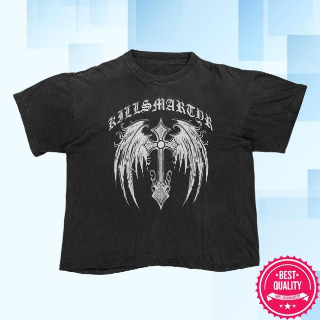 KillSMartyr Metal Cross Sweatshirt Hoodie