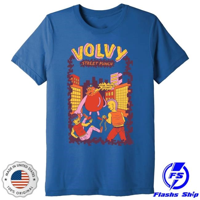 Official Devolver Digital Merch Shop Volvy Street Punch Tee
